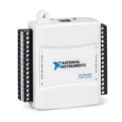 NEW National Instruments USB-8451 USB8451 12 MHz SPI I²C/SPI - Image 1 of 2