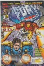*** MARVEL COMICS FURY OF SHIELD #2 (1995) 1ST PRINT VG ***