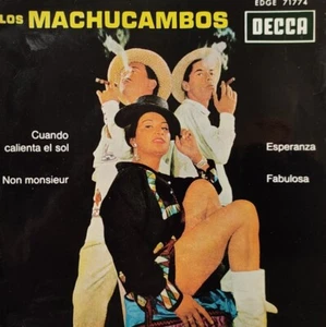 Los Machucambos-Cuando Calienta El Sol Vinyl 7" EP Single.1963 Decca EDGE 71774. - Picture 1 of 4
