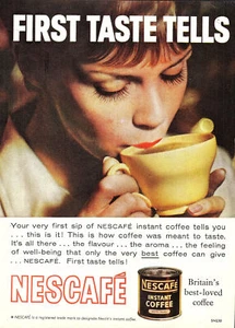 1961 Advert for NESCAFE Instant Coffee (3) Vintage Original Print Ad Ephemera - Picture 1 of 1