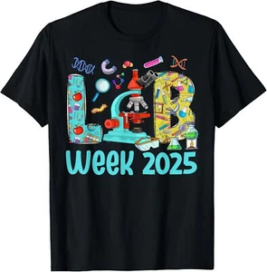 Lab Week 2025 Lab Tech Mystery Machine of Diagnostics T-Shirt - Picture 1 of 5