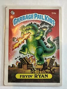 Garbage Pail Kids Fryin' Ryan Collectible Card - 1985 - Picture 1 of 2