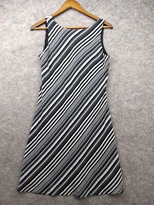 Vestido Alyn Paige Mujer S Gris Negro Funda Semi Transparente Mini Sin Mangas  Foto 1 de 4