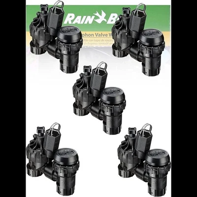 (5) Rainbird JTV/ASF-100 Anti-Siphon Sprinkler Valves Irrigation Flow Control - Image 1 of 3
