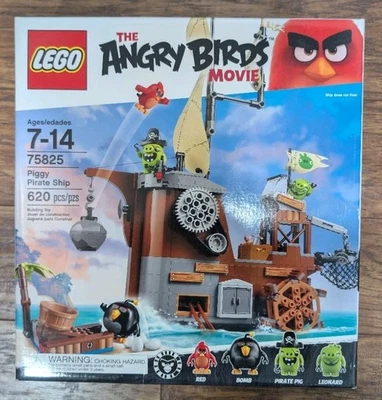 LEGO #75825 The Angry Birds Película: Barco Pirata Cerdito-Sellado-Retirado-2016-¡NUEVO!!  Foto 1 de 4
