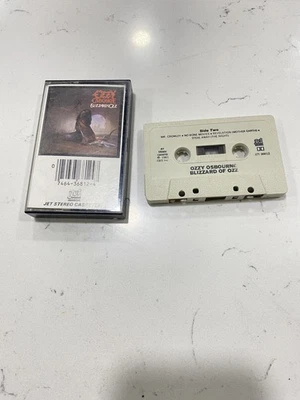 OZZY OSBOURNE-Blizzard of Ozz-1981 Jet Records Orig Cassette-RANDY RHOADS-tested - Image 1 of 4