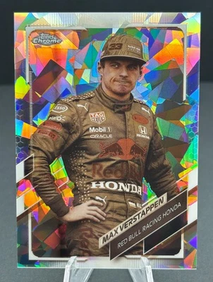 Topps Chrome Sapphire 2021 F1 - F1 Racers Max Verstappen #55 negativo/100 Foto 1 de 2
