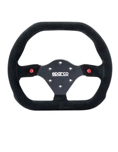 Sparco P 310 Steering Wheel Diameter 310mm X 260mm 015P310F2SN - Picture 1 of 6