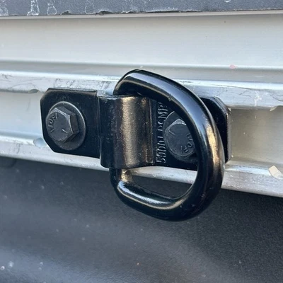 2 Pc Heavy Duty Tie Down Bed Hook Rail Utili-Track Fits Nissan Frontier / Titan - Image 1 of 4