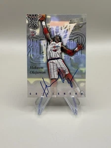 1997 Stadium Club Co-Signers Hakeem Olajuwon & Tim Hardaway Auto On Card 🔥 - Picture 1 of 2