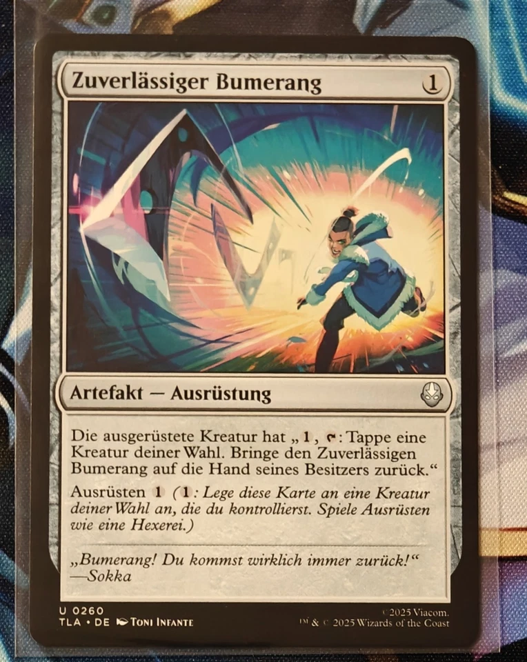 Zuverlässiger Bumerang  TLA-260 - Uncommon - NM - Deutsch - MTG-Trusty Boomerang - Bild 1 von 1