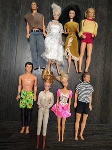 Lot Of Vintage Ken Barbie Kira/Miko Dolls - Bild 1 von 24