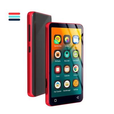 INNIOASIS MP4 MP3-Player mit Bluetooth und WLAN, 4"-Voll-Touchscreen, mit Spotify,