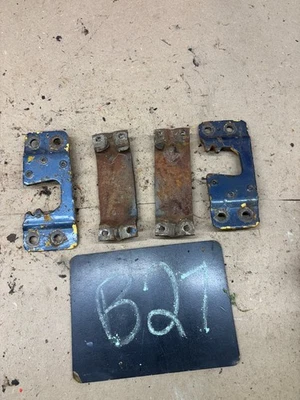 1967 1971 1972 C10 K10 K5 Chevrolet Gmc TRUCK BLAZER DOOR LATCH STRIKER SET PAIR - Image 1 of 4