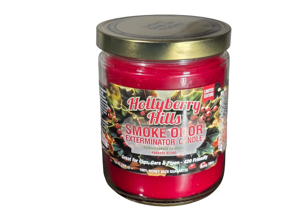 VELAS EXTERMINADOR DE OLOR A HUMO EDICIÓN LIMITADA | 7º HR TIEMPO DE COMBUSTIÓN | PAQUETE DE 1 Foto 1 de 4