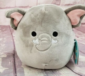 NEW Squishmallows KellyToy Mila the Elephant 7.5" Soft Plush Animal  - Picture 1 of 5