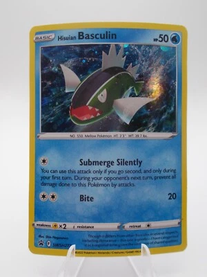 Hisuian Basculin SWSH273 SWSH: Sword & Shield Promo Cards Holo Moderately Played - Image 1 of 2