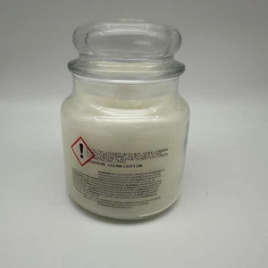 Yankee Candle Clean Cotton 14.5 Ounce Jar - NEW - Made in USA - 411g - Picture 1 of 4