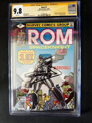 Rom Spaceknight #1 CGC 9.8 Signed By Frank Miller Origin & 1st Appearance ROM - Image 1 of 3