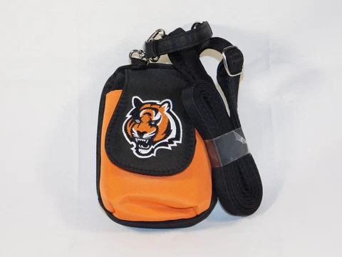 Cincinnati Bengals Purse Plus Touch Phone  ID Wallet Charm 14 Gift Bag Compact Cover