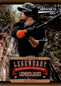 2014 Classics Legendary Lumberjacks #17 Giancarlo Stanton - NM-MT
