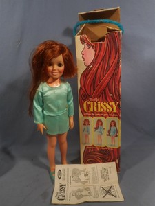 Vintage 1970 Ideal Crissy Doll with Hair That Grows and Grows in Original Box