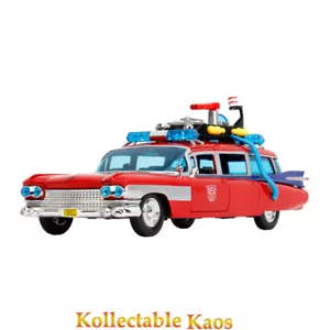 1:24 Jada - Hollywood Rides - Ghostbusters ECTO-1 X Optimus Prime Mash-up - Picture 1 of 7