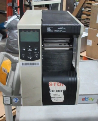 Zebra 110Xi4 Industrial TT/DT Shipping Label Printer USB 300dpi 113-801-00000 - Image 1 of 4