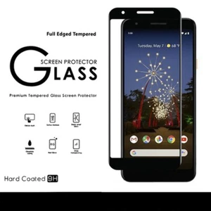 Sides Glue Tempered Glass Screen Protector For Google Pixel 3a - Picture 1 of 1
