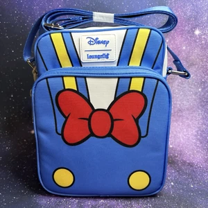 Loungefly Disney DONALD DUCK 90th Anniversary Cosplay Crossbody Bag - Picture 1 of 9
