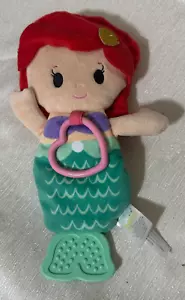 Disney Baby The Little Mermaid Ariel Plush Sensory Toy Teether 10" - Picture 1 of 5