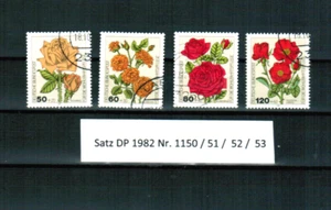 Satz Briefmarken DP 1982 Nr. 1150 / 1151 / 1152 / 1153 / 1154 gestempelt - Bild 1 von 1