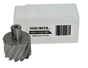 51x25mm HSS Annular Broach Cutter -Universal Shank Rotabroach Magnetic Drill - Imagen 1 de 6