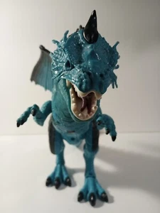 Dinosaurier Godzilla Drache blau RS Dinosaurs Island animiertes wandelndes brüllendes Licht - Bild 1 von 5
