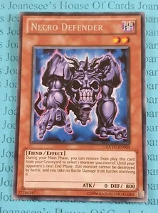 Necro Defender EXVC-EN004 Silber seltene Yu-Gi-Oh Karte (U) Neu - Bild 1 von 3