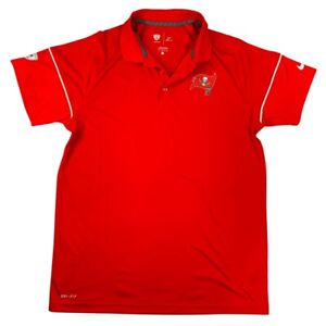 Tampa Bay Buccaneers Nike Dri Fit NFL On Field polo shirt men's large