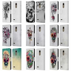 FUNDA BILLETERA OFICIAL RIZA PEKER SKULLS 6 LIBROS DE CUERO PARA TELÉFONOS LG 1 - Imagen 1 de 7
