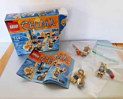 LEGO 70229 Legends of Chima Lion Tribe Pack - 3 Minifigures/Tools, Manual & Box - Image 1 of 4