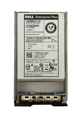 DELL HUSMR1616ASS200 SSD 1.6TB SAS 12Gb/s 2.5" DGTT2 512 b/s - Image 1 of 2
