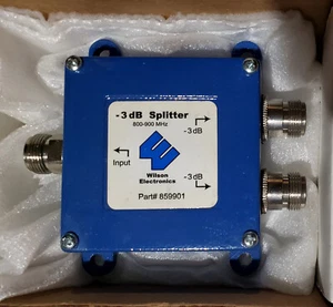 Wilson Electronics 800 - 900 Mhz 2 Way Signal Splitter 859901 - Picture 1 of 2
