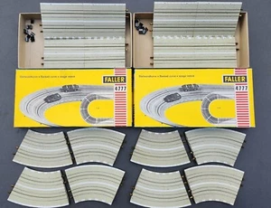 2X Faller Ams 4777 - Curva Cerrada, Pequeño Radio, 60er Años Juguete #DEZ3515 - Imagen 1 de 1