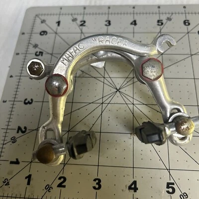 Vintage Mafac Racer Rear Brake Caliper Center Pull Alloy France 70s Eroica A48 - Image 1 of 4