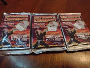 Lot 3 Ultimate Combat! 1995 Limited Edition Booster Pack Came Cards Sealed NOS - Bild 1 von 6