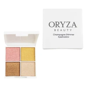 Oryza Beauty Champagne Shimmer Ombretto Quad Palette Nuovo Sigillato Lotto di 2 - Foto 1 di 5