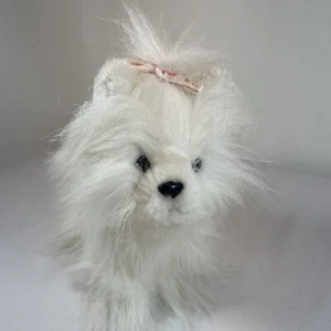 Ganz Webkinz Pink White Yorkie Dog HM070 Stuffed Animal Plush No Code Retired - Picture 1 of 9
