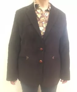 Vintage Ladies Lantana by Niver Brown Western Corduroy Blazer - Picture 1 of 7