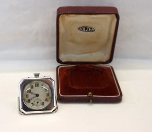 Orologio da tasca SULZER .935 SILVER con scatola DKW German AUTO UNION 1929 MOTO - Foto 1 di 15