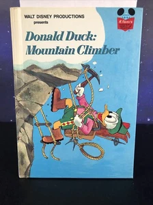 Vintage Donald Duck Mountain Climber Disney's Wonderful World of Reading Book - Picture 1 of 3