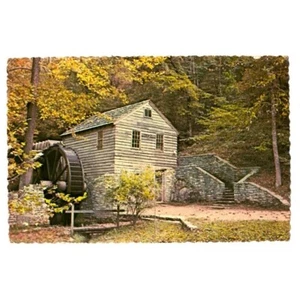 Postcard 18th Century Grist Mill T.V.A Reservation of Norris Dam New York 1975 - Picture 1 of 2