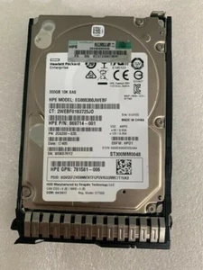 Disque Dur HPE 300Go 872475-B21 872735-001 SAS 10K 2.5IN 12G ENTERPRISE SC New - Photo 1/4